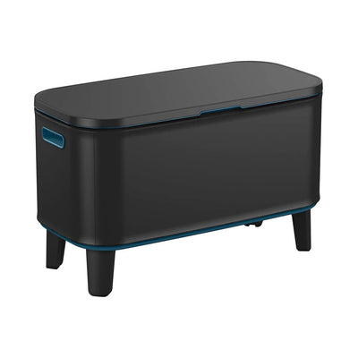 Keter  17 Gallon Cooler with Pop-Up Table Top Bar Cart, Grey & Teal (Open Box)
