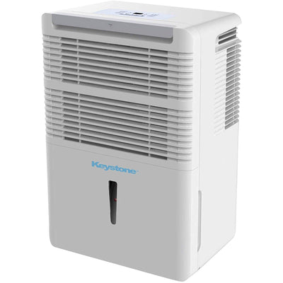 Keystone KSTAD50B 50 Pint Portable Home Air Dehumidifier (Refurbished) (Used)