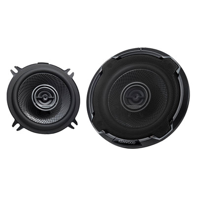 Kenwood  5.25 Inch 320 Peak Watt 2 Way Car Audio Woofer Cone Speakers (Used)