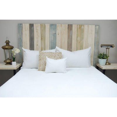 Barn Walls Floating Hanger Handmade 3 Panel Wall Headboard, Queen (Open Box)