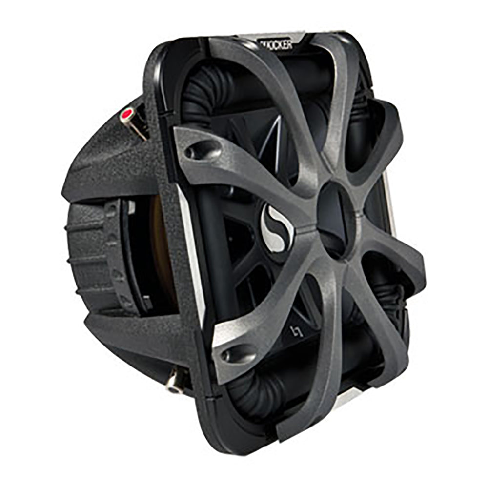 Kicker 08GL78 Protective 200mm Cast Aluminum Custom Square Subwoofer Grille, 8"