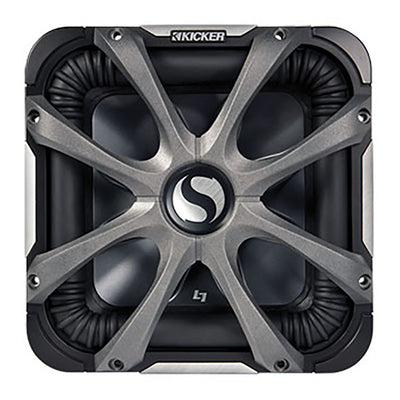 Kicker Protective Cast Aluminum Custom Square Subwoofer Grille, 8 Inch (2 Pack) - VMInnovations