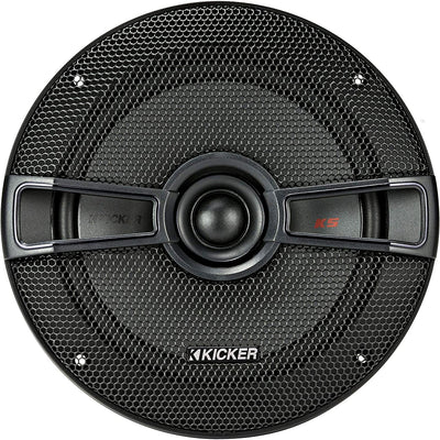 KICKER 44KSC6504 KS Series 6.5 Inch 4 Ohm Coaxial Car Audio Speakers (8 Pack) - VMInnovations
