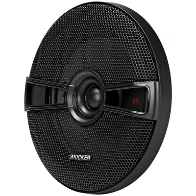 KICKER 44KSC6504 KS Series 6.5 Inch 4 Ohm Coaxial Car Audio Speakers (8 Pack) - VMInnovations