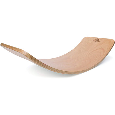 Kinderfeets Bamboo Balance Board Disk and Waldorf Wood Balance Board, Natural