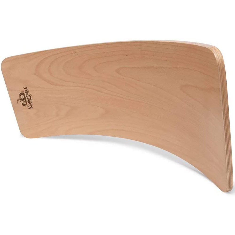 Kinderfeets Original Kinderboard Versatile Waldorf Wood Balance Board, Natural