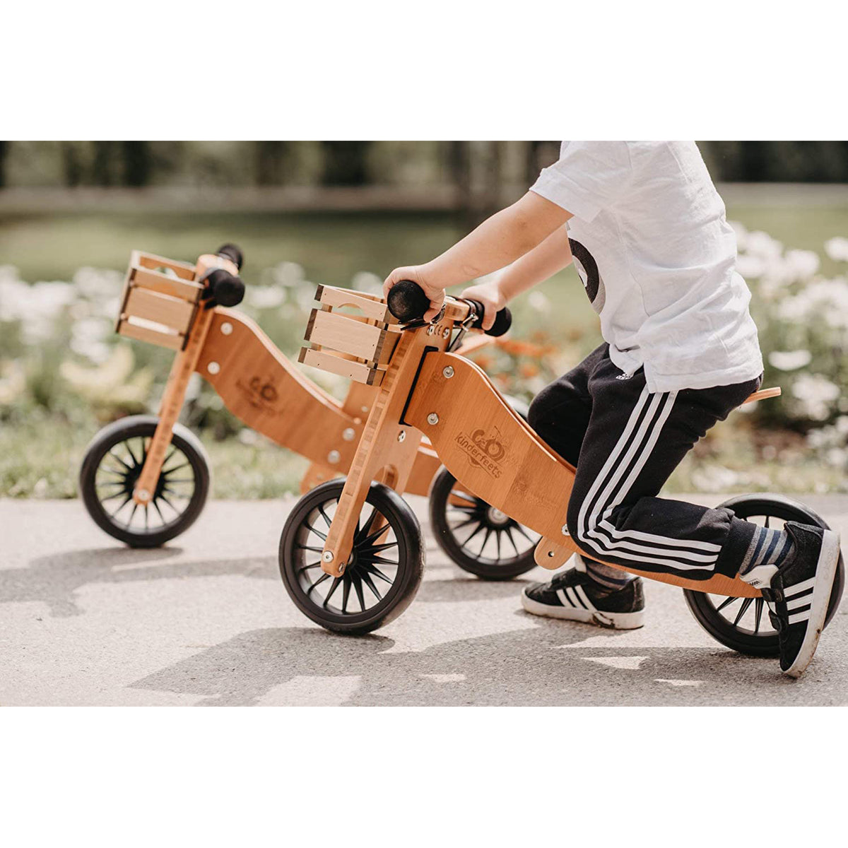 Kinderfeets Tiny Tot PLUS 2-in-1 Balance Bike and Tricycle (Open Box)