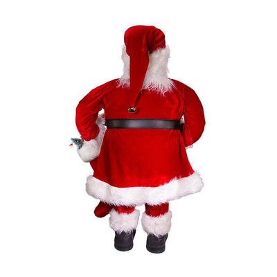 Kurt Adler 36" Kringles Classic Standing Santa Christmas Figurine (Open Box)