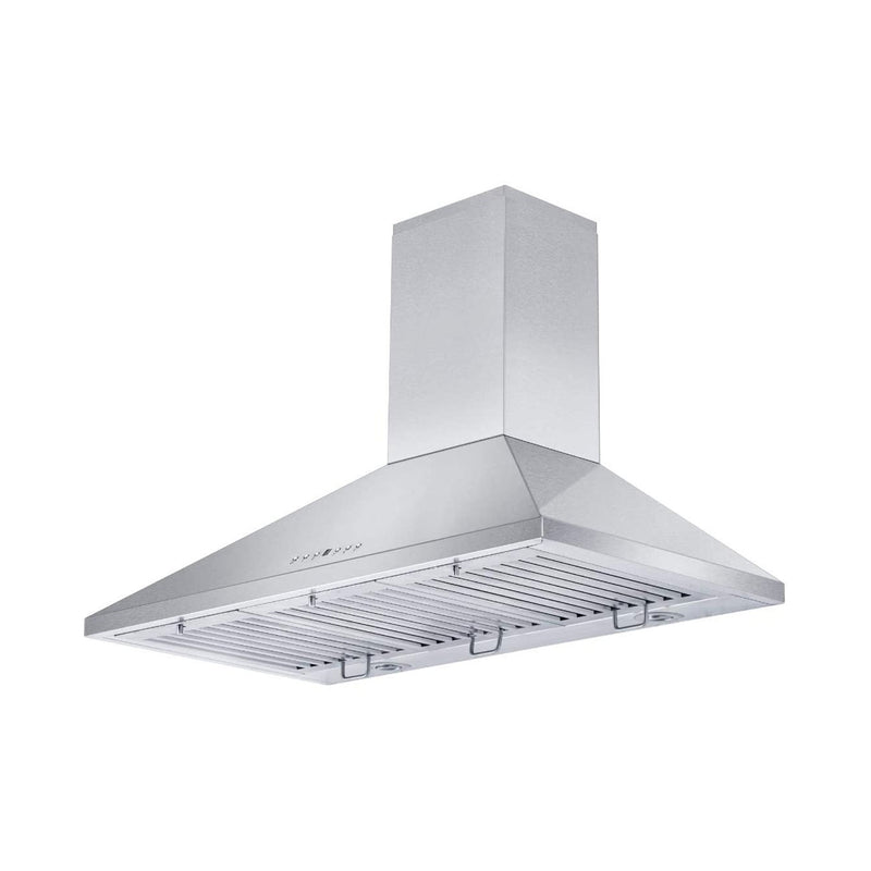 ZLINE 30in Mount Wall Range Hood in Stainless Steel with 2 LED Lights (Open Box)