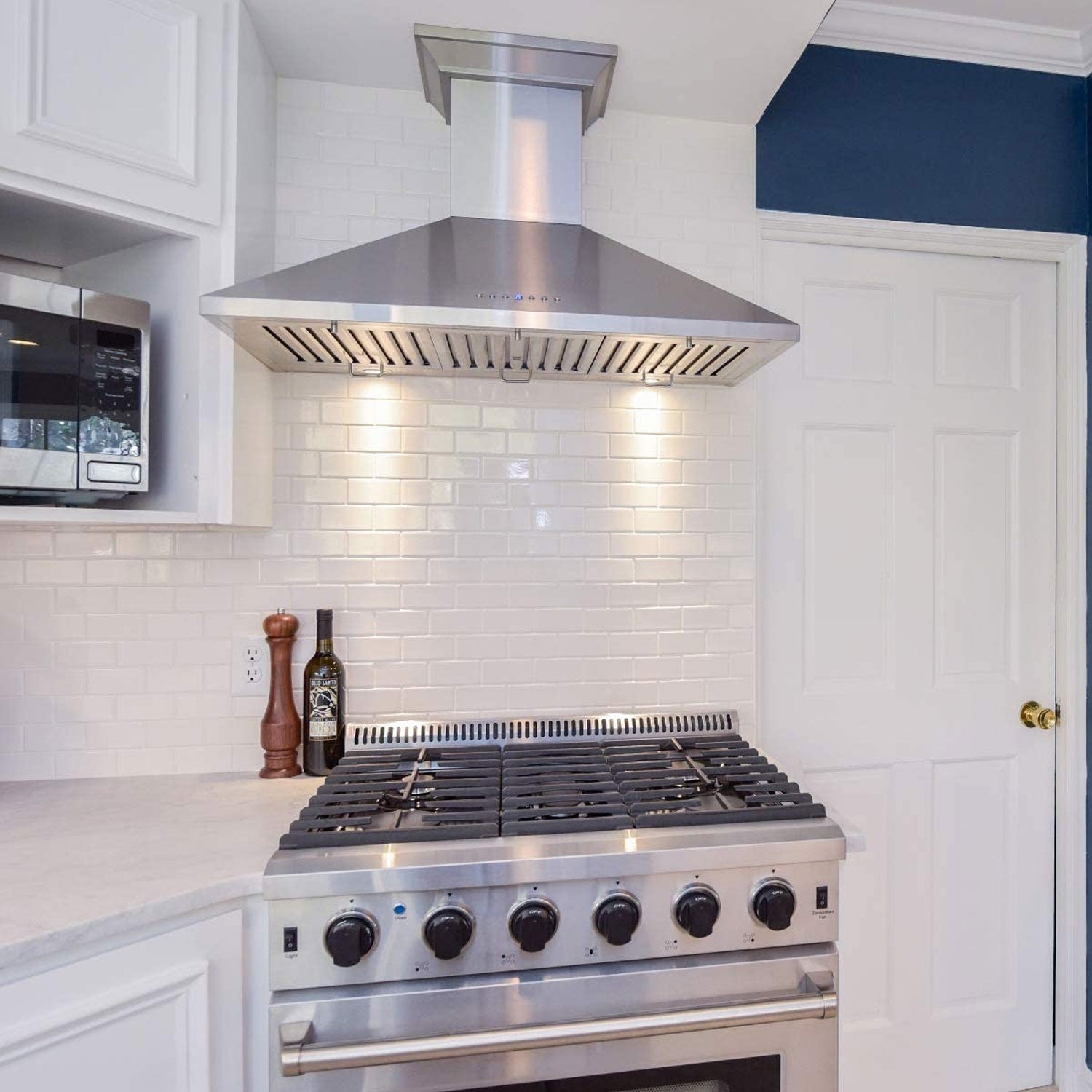 ZLINE 30" Mount Wall Range Hood in Stainless Steel with 2 LED Lights (For Parts) - VMInnovations