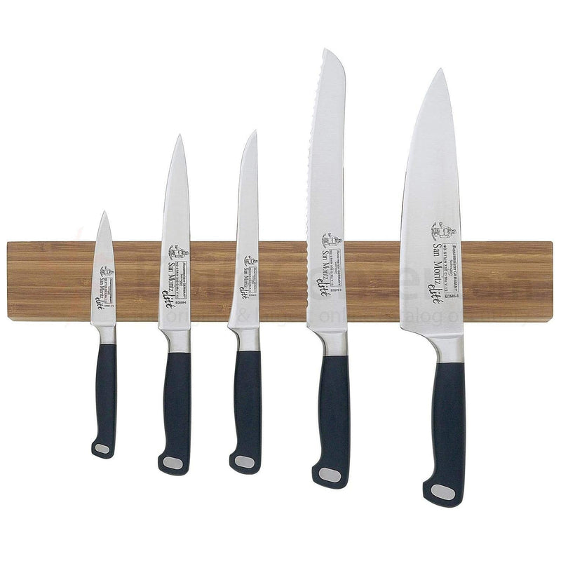 Messermeister Magnetic Knife Holder Strip, 16.75 Inch, Bamboo (Open Box)