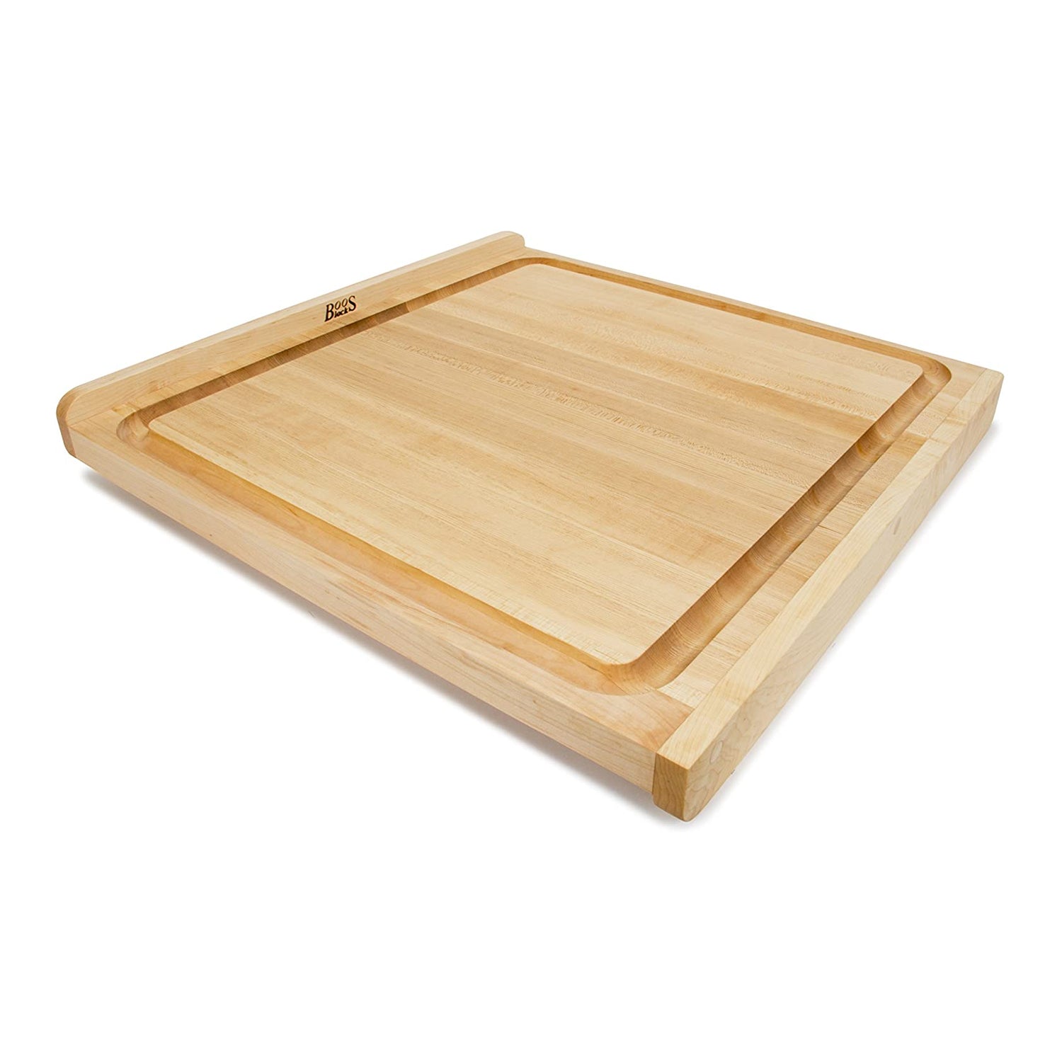 John Boos Block  Maple Wood 23.75" Square Cutting Board and Moisture Cream Set - VMInnovations
