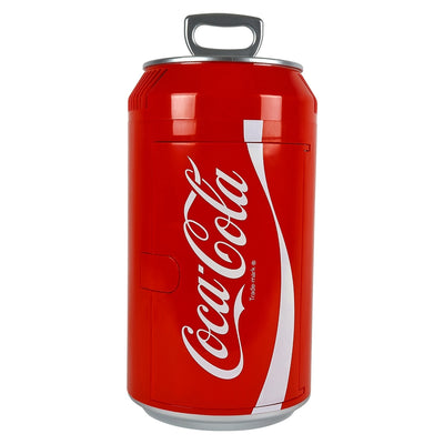 Koolatron 8 Can Official Coca-Cola AC/DC Electric Mini Fridge Beverage Cooler