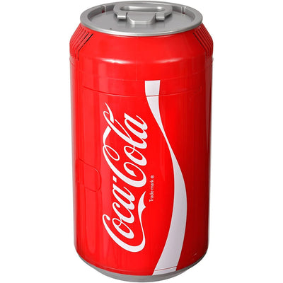 Koolatron 8 Can Official Coca-Cola AC/DC Electric Mini Fridge Beverage Cooler