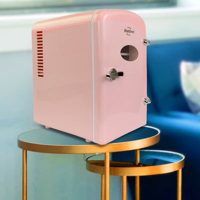 Koolatron 6 Can Retro AC/DC Electric Portable Mini Fridge Beverage Cooler (Used) - VMInnovations