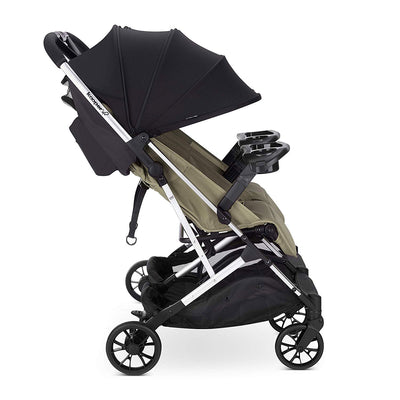 Joovy Double Folding Adjustable Recline Stroller w/ Ventilated Rain Cover
