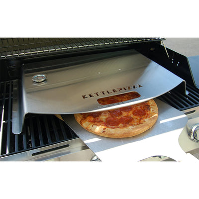 KettlePizza Stainless Steel Pizza Oven Kit for Gas Cooking Grill (Open Box)