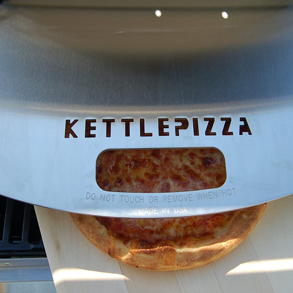 KettlePizza Stainless Steel Pizza Oven Kit for Gas Cooking Grill (Open Box)