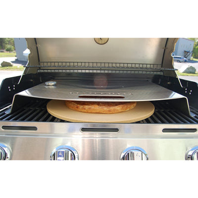 KettlePizza Stainless Steel Pizza Oven Kit for Gas Cooking Grill (Open Box)