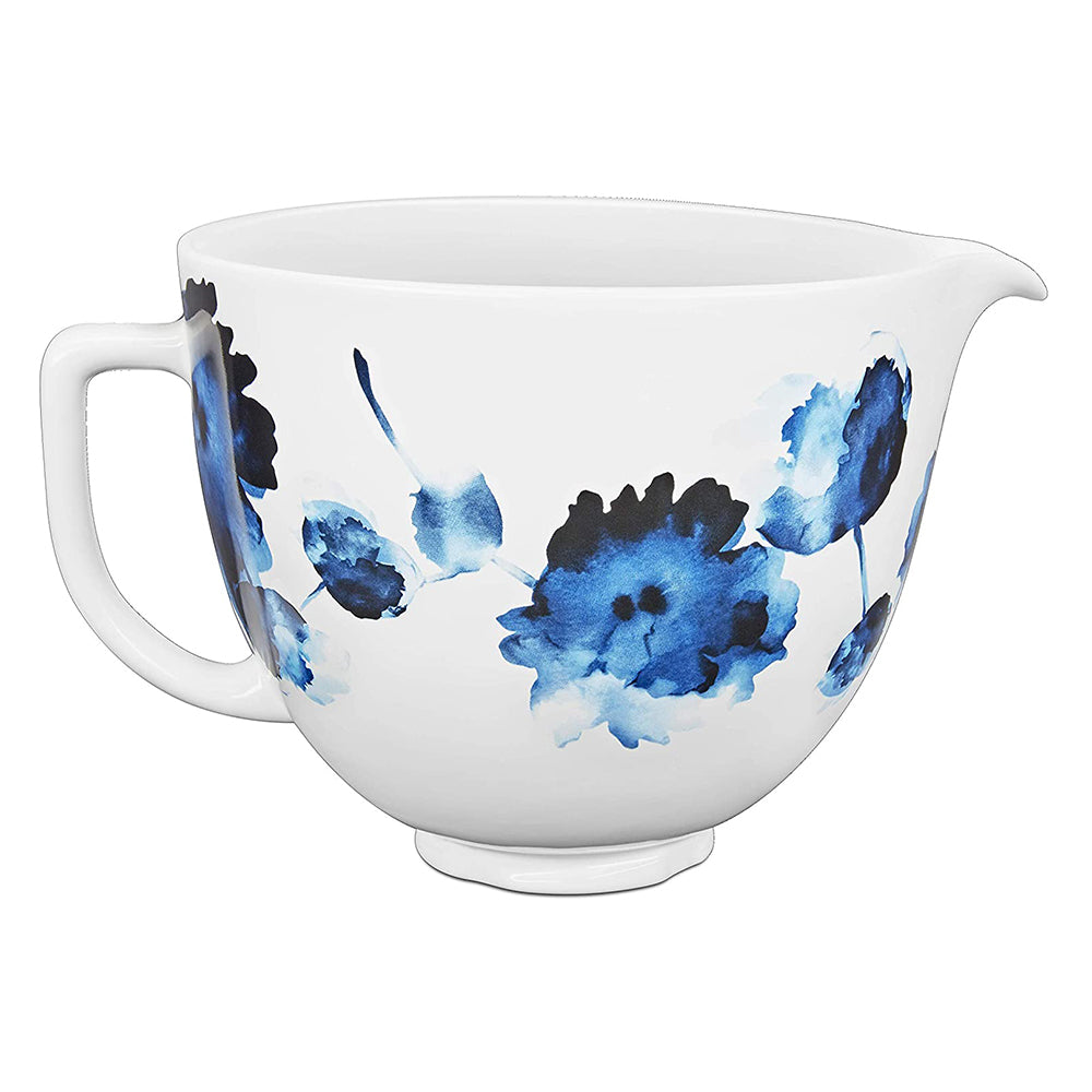 KitchenAid 5 Quart Ink Watercolor Ceramic Mixing Bowl for Kitchen Stand Mixer