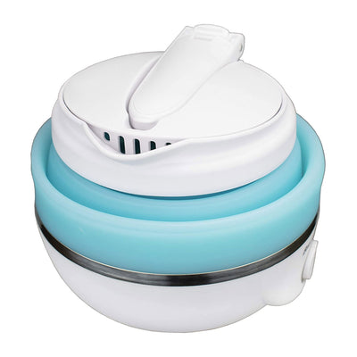 Brentwood KT-1508BL Dual Voltage 0.8L Collapsible Portable Tea Kettle, Blue - VMInnovations