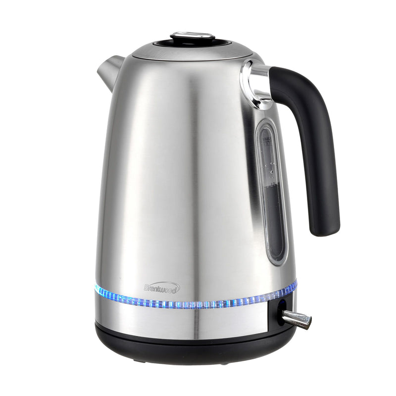 1.7 Liter Cordless Electric Stainless Steel Tea Kettle Pot (Used)