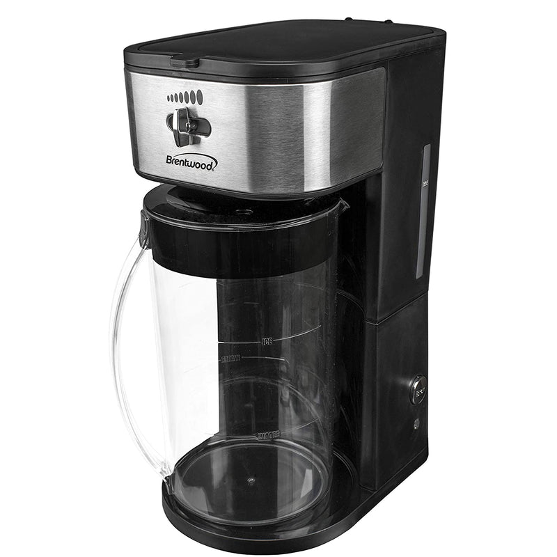 Brentwood Home Kitchen Cold Iced Coffee & Tea Maker Brew Machine w/ Pitcher
