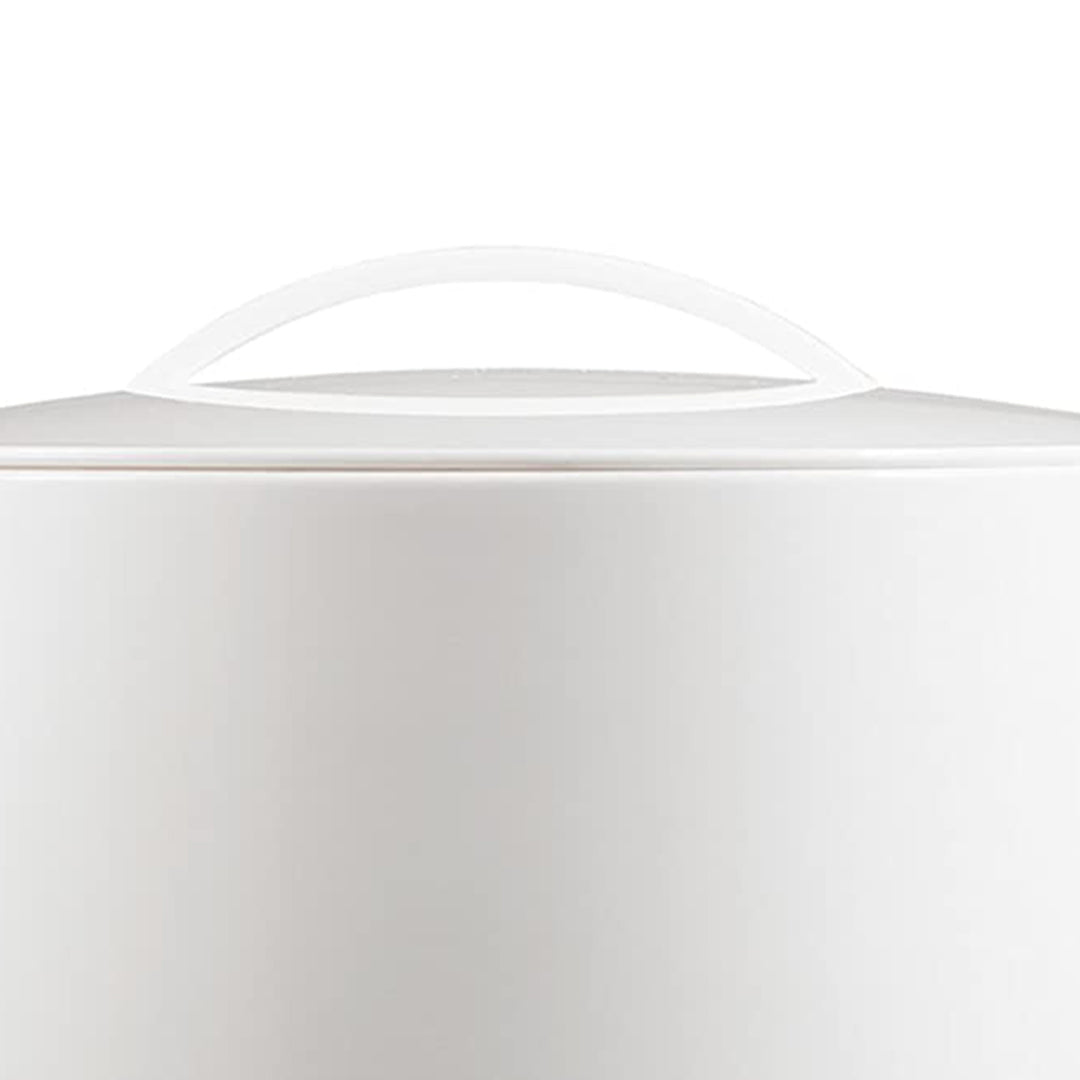 Brentwood 1000W Electric BPA Free Plastic 32 Oz Kettle Tea Pot, White (Open Box)