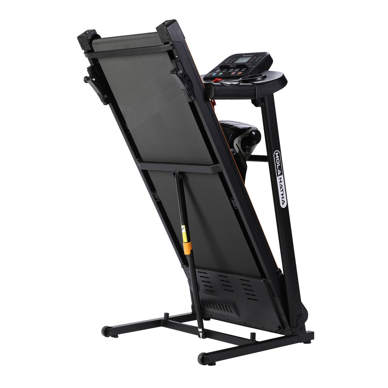 HolaHatha Folding Home Gym Treadmill with Massager & LCD Backlit Display (Used)