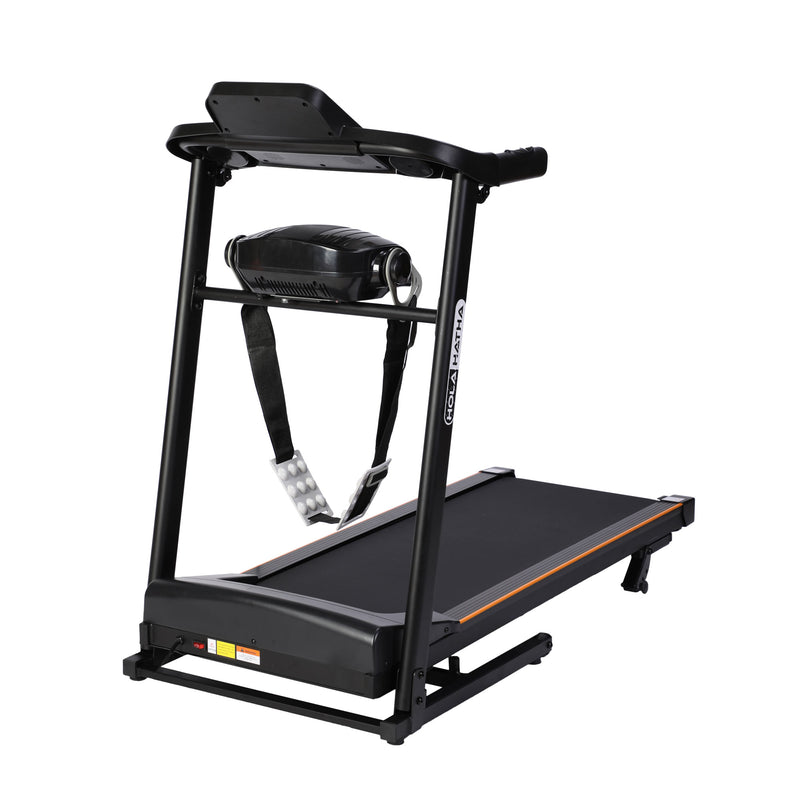 HolaHatha Folding Home Gym Treadmill with Massager & LCD Backlit Display (Used)