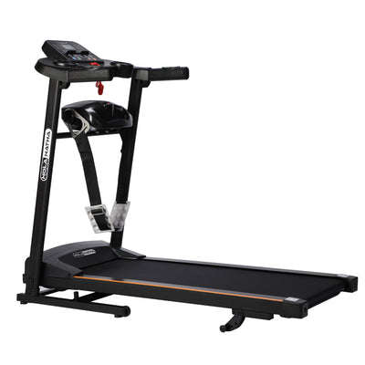 HolaHatha Folding Home Gym Treadmill w/ Massager & LCD Backlit Display(Open Box)