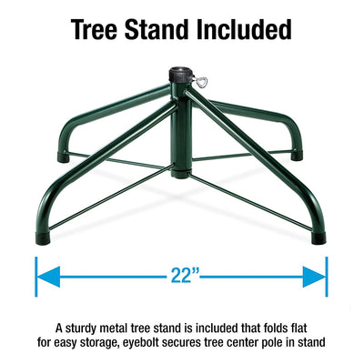 National Tree Company 9ft Pre-Lit Kingswood Christmas Tree with Stand (Used)