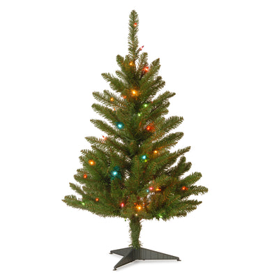 National Tree Company 3 Foot Artificial Kingswood Fir Christmas Tree (Open Box)