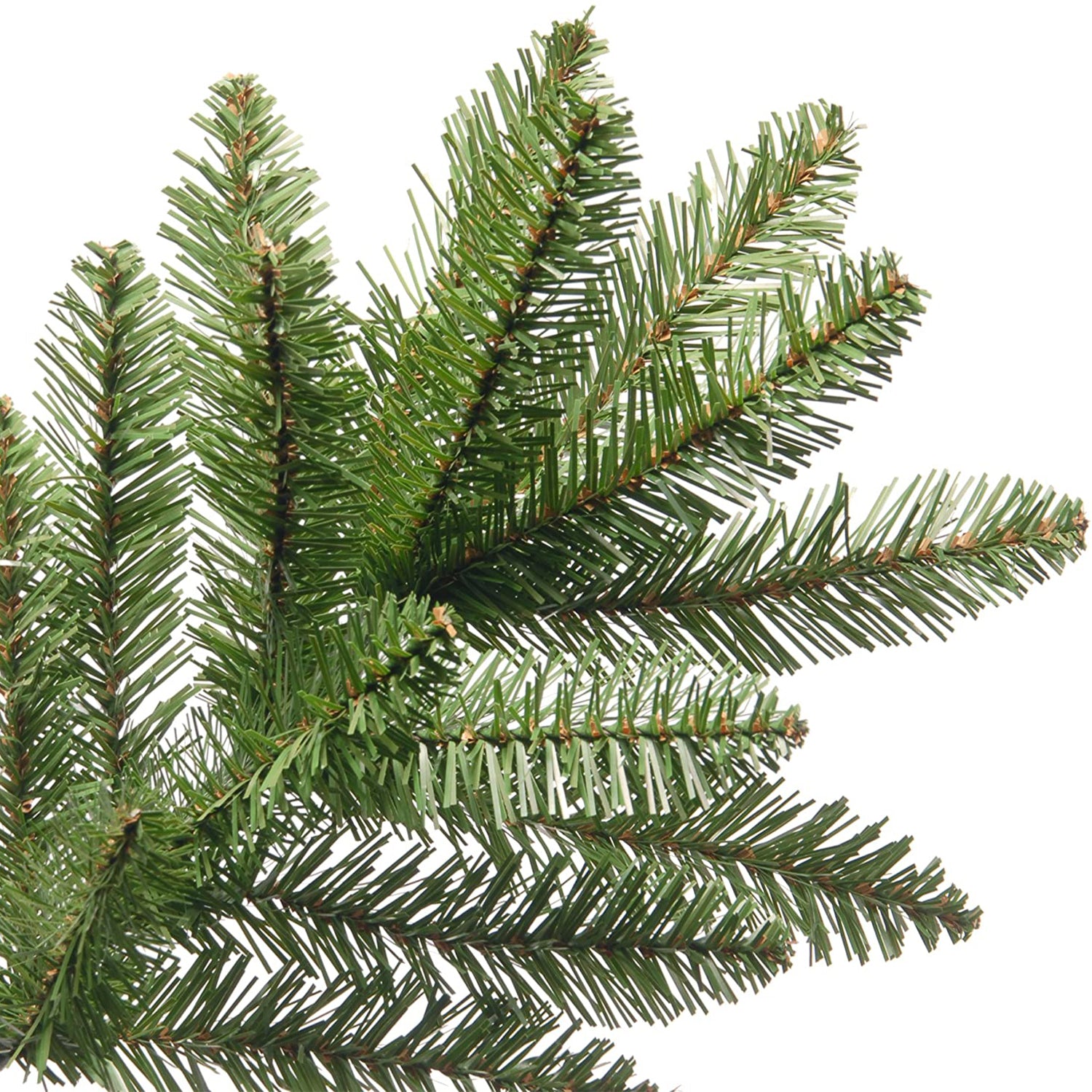 National Tree Company Kingswood 7 Foot Slim Christmas Tree & Color String Lights