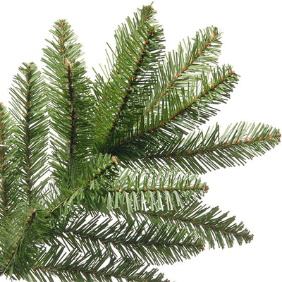 National Tree Company Kingswood 7 Foot Slim Christmas Tree & Color String Lights