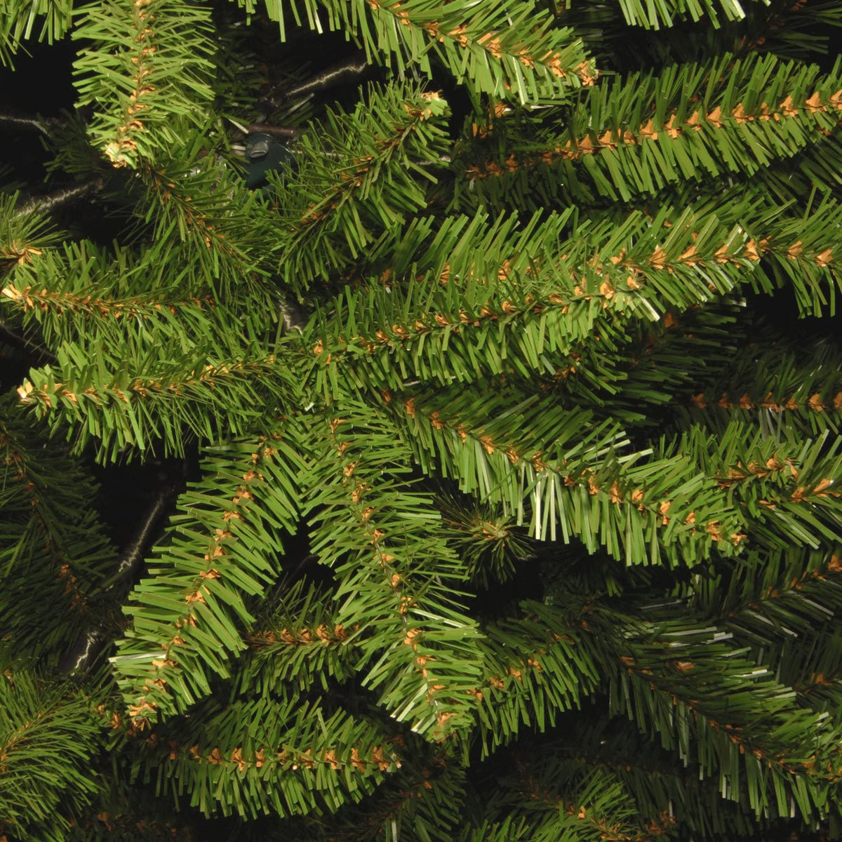 National Tree Company Kingswood 7 Foot Slim Christmas Tree & Color String Lights