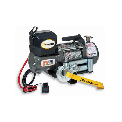 Keeper Electric Winch 4.5 Horsepower 7500lb Load with Hitch Mount (For Parts)