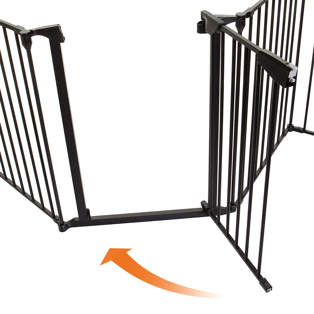 Dreambaby L2021BB Newport Adapta 33.5 to 79 Inch Baby and Pet Safety Gate, Black - VMInnovations