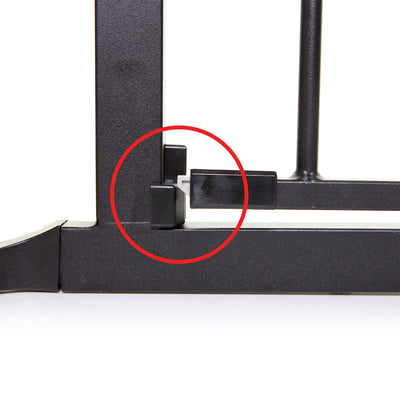Dreambaby L2021BB Newport Adapta 33.5 to 79 Inch Baby and Pet Safety Gate, Black - VMInnovations