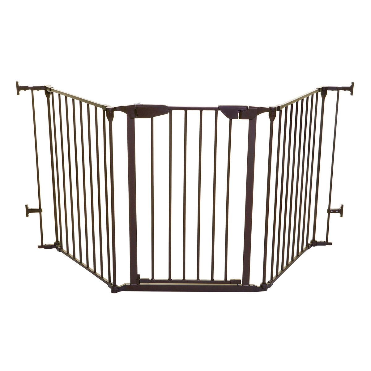Dreambaby L2068BB Newport Adapta 33.5 to 79 Inch Baby and Pet Safety Gate, Brown - VMInnovations