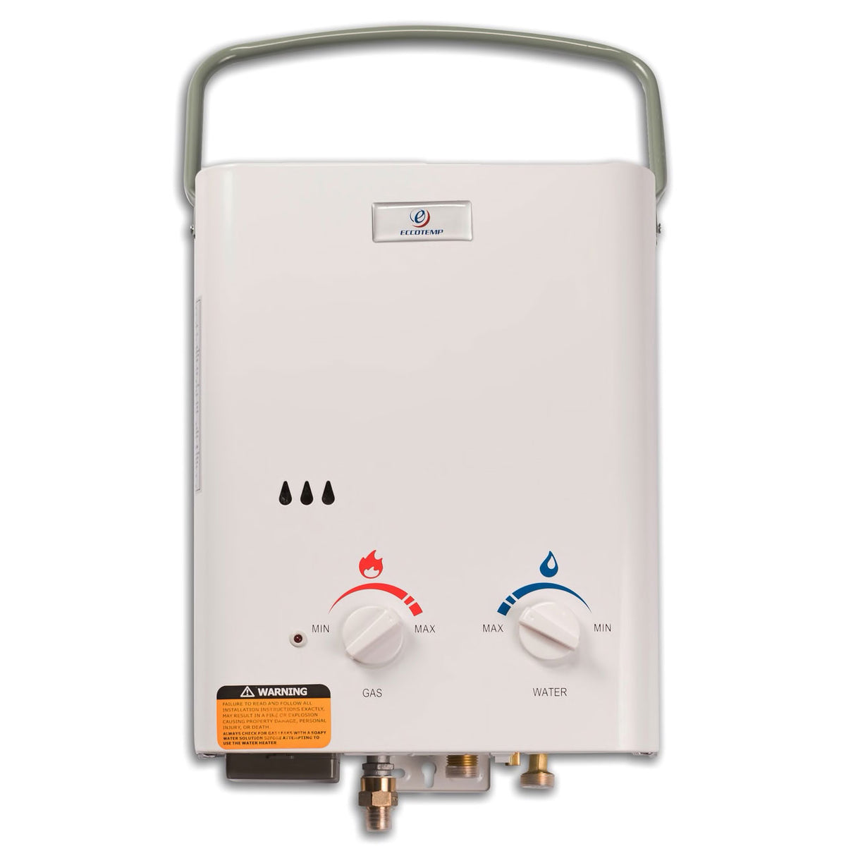 Eccotemp L5 On Demand Liquid Propane Outdoor Tankless Hot Water Heater (Damaged)