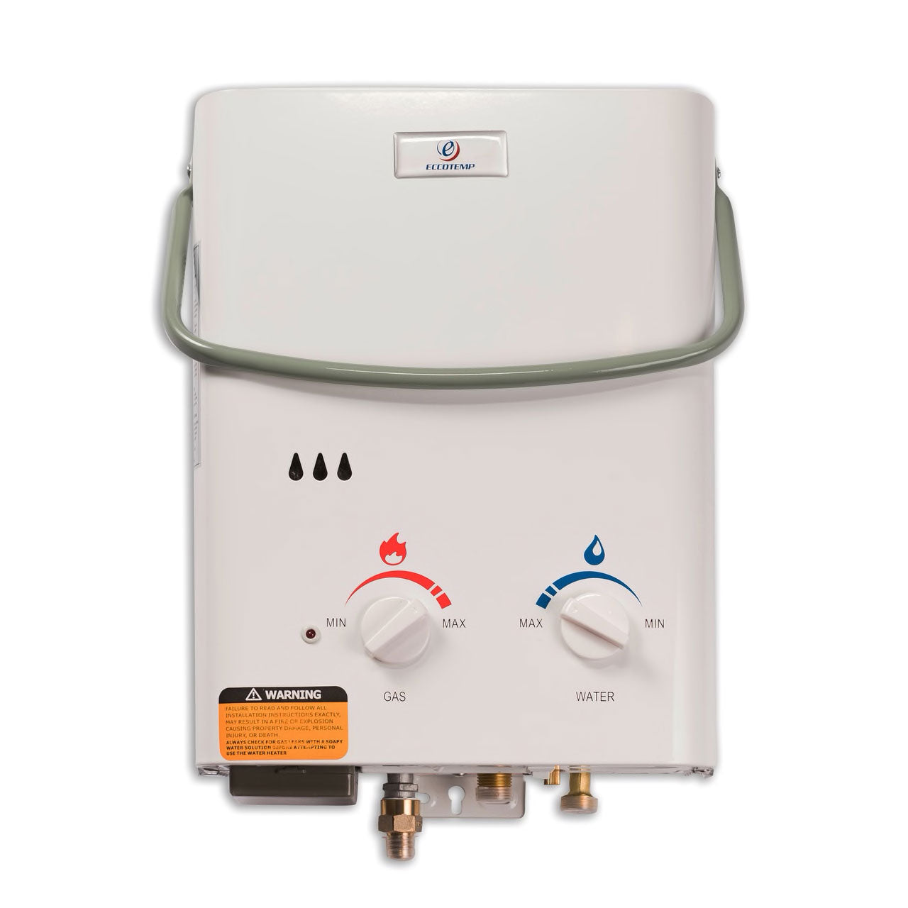 Eccotemp L5 On Demand Liquid Propane Outdoor Tankless Hot Water Heater (Damaged)