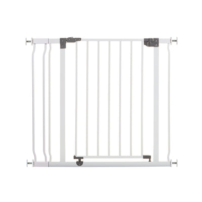 Dreambaby L776 Liberty 29.5 to 36.5 In Baby & Pet Auto Close Safety Gate, White - VMInnovations