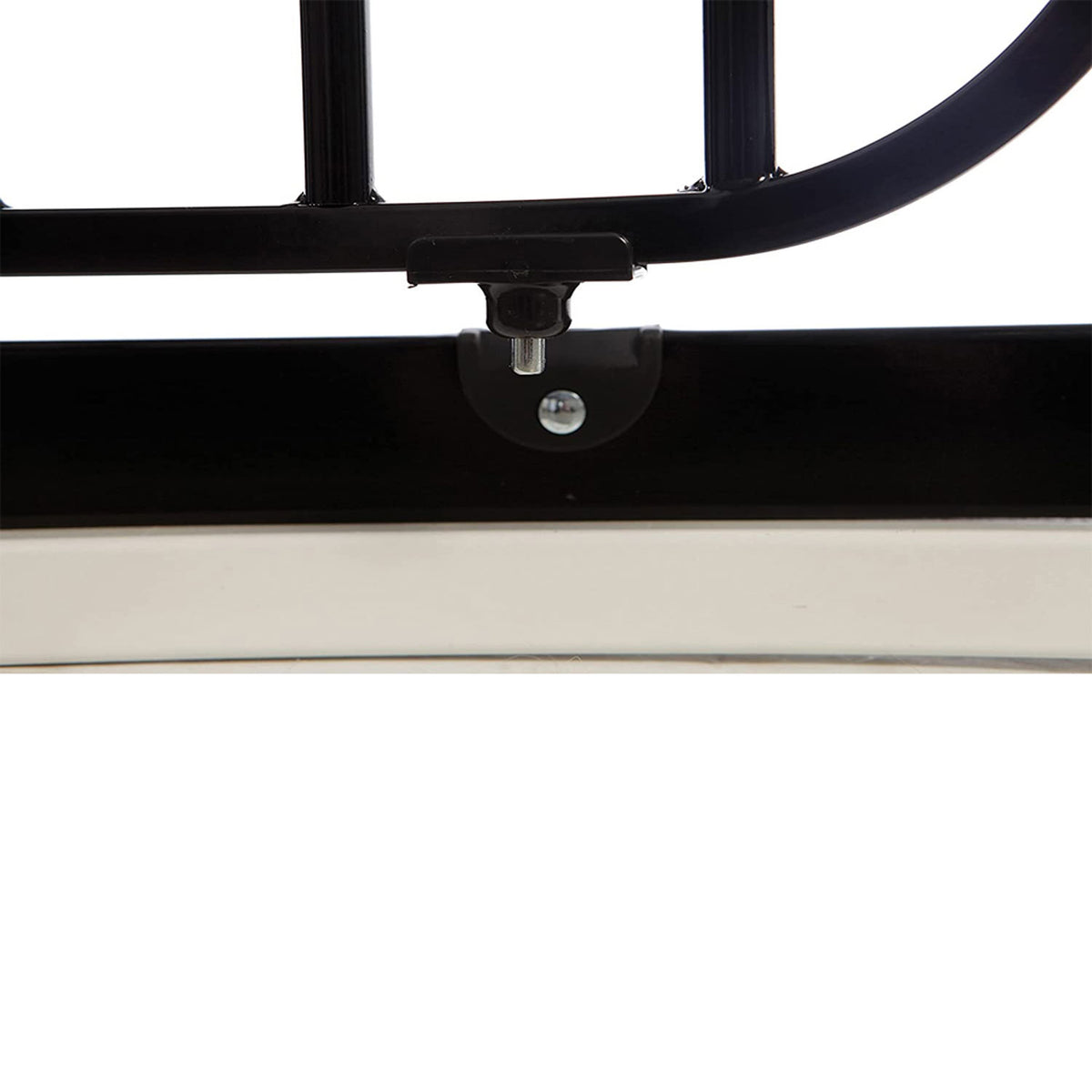 Dreambaby Chelsea 38 to 53 Inch Extra Tall & Wide Auto-Close Safety Gate, Black - VMInnovations