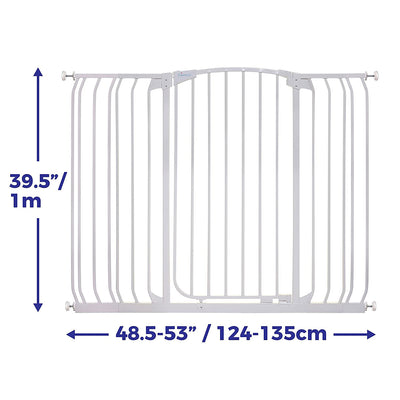 Dreambaby Chelsea 38-53 Inch Extra Tall & Wide Auto-Close Safety Gate (Used)