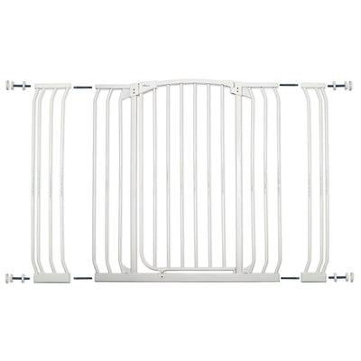 Dreambaby Chelsea 38 to 53 Inch Auto-Close Safety Gate, White (Open Box)