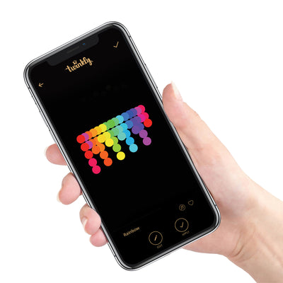 Lumations Twinkly App Controlled Garland Style 40 RGB LED Lights, (Open Box) - VMInnovations