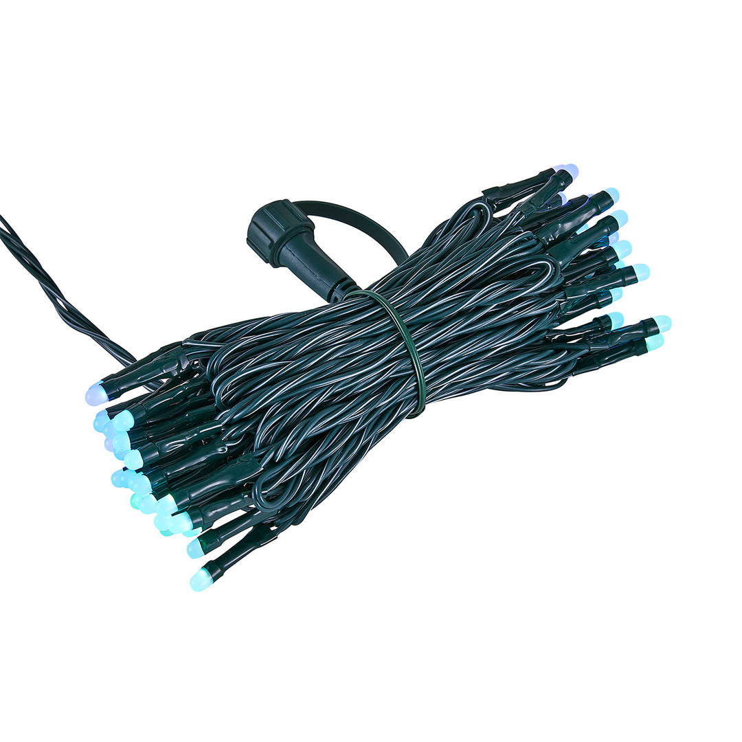 Home Heritage Rotating Christmas Tree Stand w/ Twinkly App Controlled RGB Lights