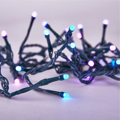 Home Heritage Twinkly App Controlled Wrapped Dome Straight LED Lights (Open Box) - VMInnovations
