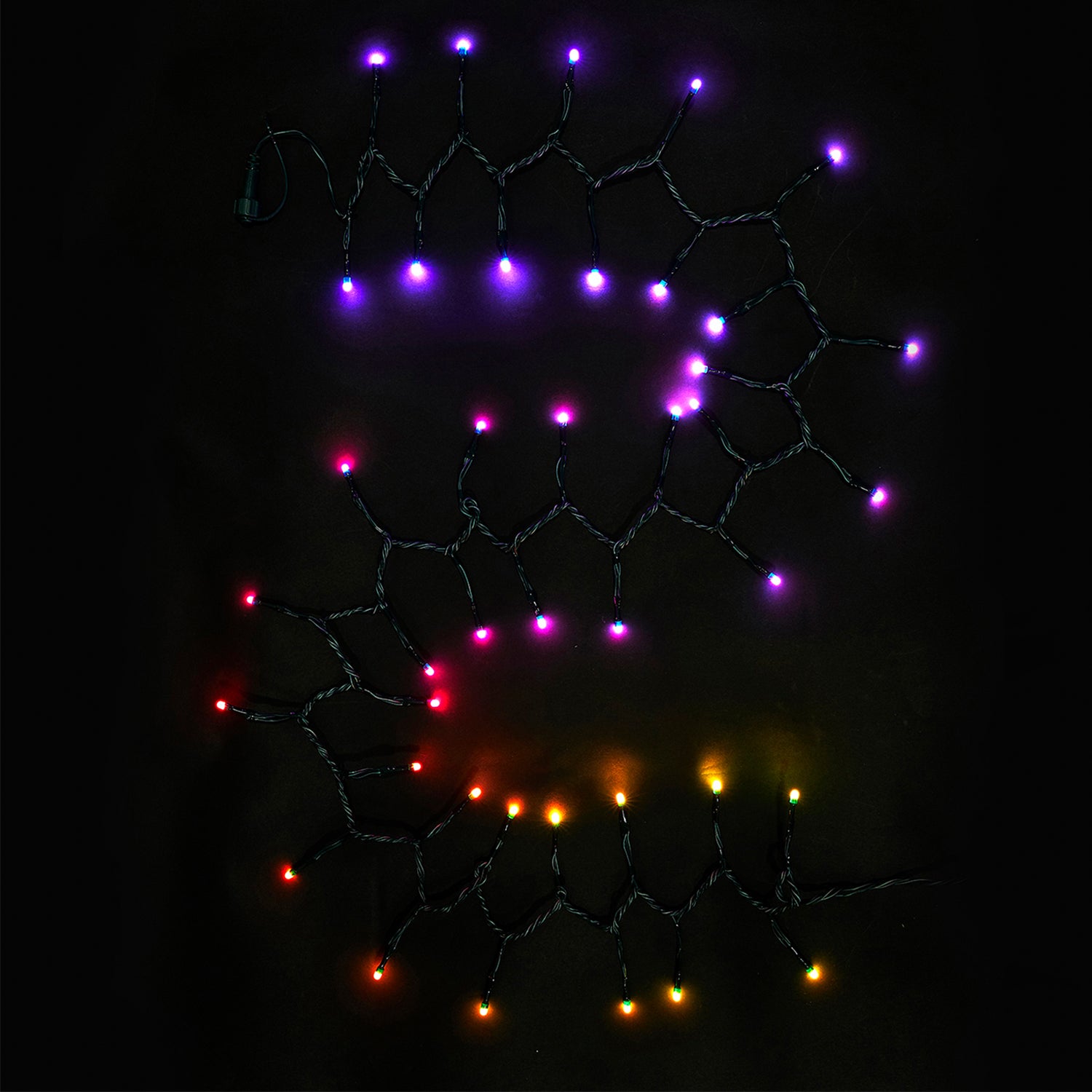 Lumations Twinkly App Controlled Dome Straight Lights, 50, Multi Color (Used) - VMInnovations